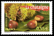 TIMBRES-GASTRONOMIE-CHATAIGNE-b TIMBRES-GASTRONOMIE-CHATAIGNE-b