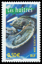 TIMBRES-GASTRONOMIE-HUITRES TIMBRES-GASTRONOMIE-HUITRES