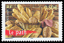 TIMBRES-GASTRONOMIE-PAIN TIMBRES-GASTRONOMIE-PAIN