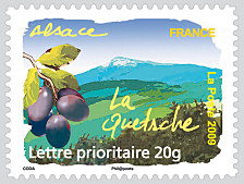 TIMBRES-GASTRONOMIE-QUETSCHE TIMBRES-GASTRONOMIE-QUETSCHE
