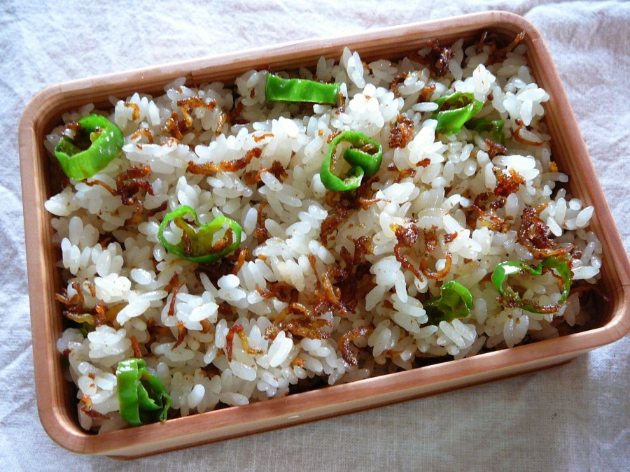 Today’s Bento/Lunch Box (12/19): Fried Shirasu Rice Bento! | SHIZUOKA ...