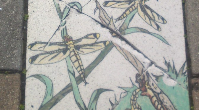 Pavement Tourism Signs in Shizuoka Prefecture 3