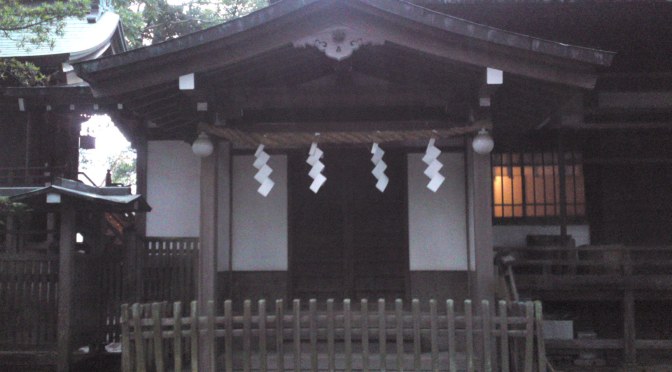 Ooi Shrine (大井神社) in Shimada City (2): Ooi Ebisu Shrine (大井恵比寿神社)