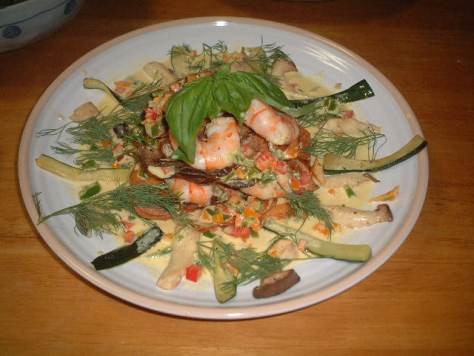 prawns-cream-potatoes