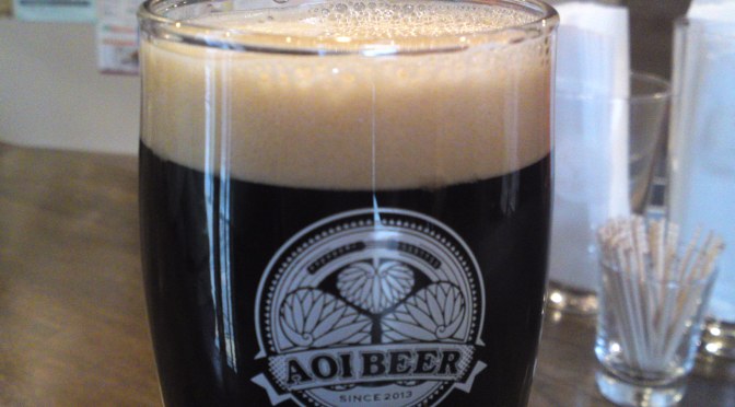 Shizuoka Beer Tasting: Aoi Brewing-Litbitter Stout