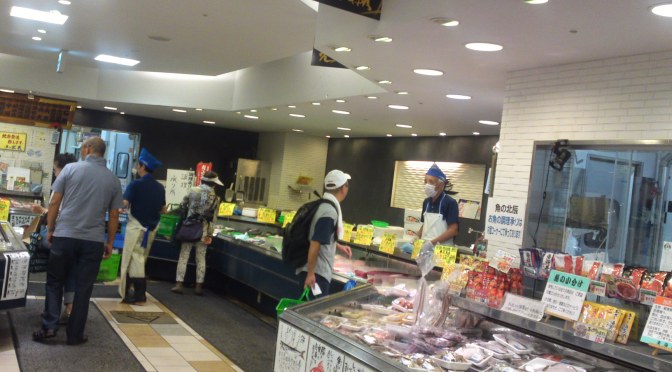 Local Shizuoka Fish & Seafood at Parche Fish Market in Shizuoka City: including  Shirasu/Sardine Whiting!