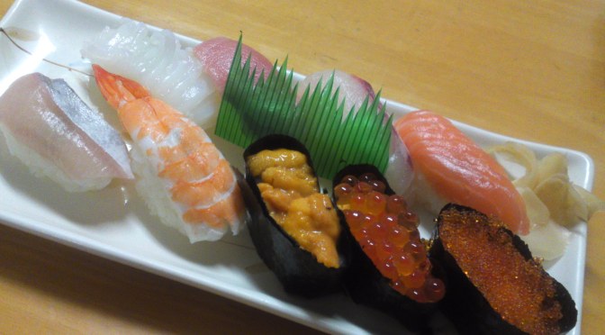 Gastronomic Destination : Fukuoka (3): Sushi at Yoshida Fishmonger in Fukuoka City!