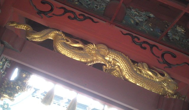 Bestiary at Sengen Shrine in Shizuoka City!