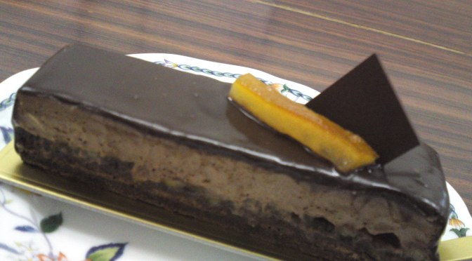 French Cake: “Grand Marnier” by Ludovic Le Teigner at Patisserie Le Teigner in Shizuoka City!