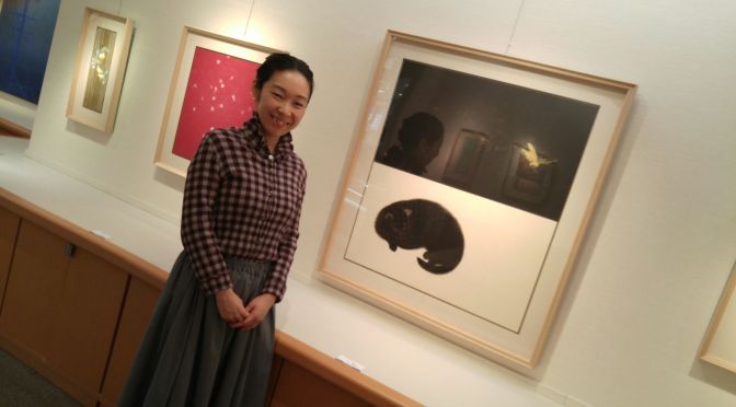 Young Nihonga Artist: Kyoko Imagawa/今川教子 (from Shimizu Ku, Shizuoka City)!