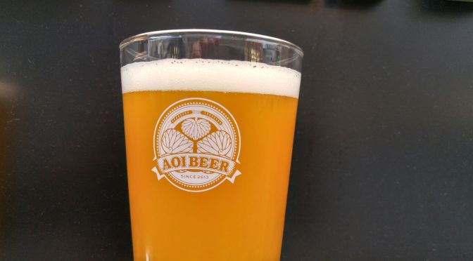 Shizuoka Craft Beer: Aoi Brewing-Harumi　(2016 version-3rd Batch)