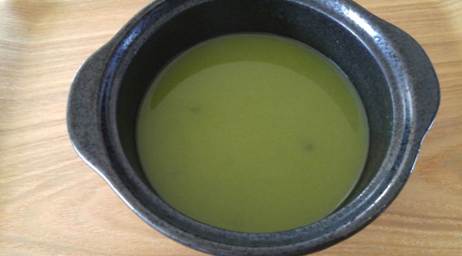 Japanese Tea X Potage=”Pochage” by Marufuku Seicha in Shizuoka City!