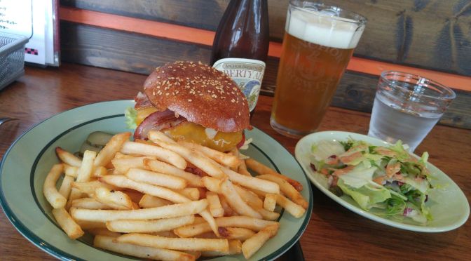 American Gastronomy: American Hamburger at California Diner JACKAL in Shizuoka City!