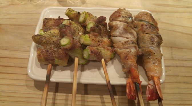 Yakitori and Kushiyaki, and Shizuoka Sake at KASAI in Shizuoka City!