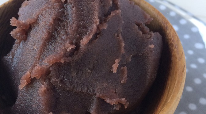 Japanese Cakes/Wagashi for Vegans/Vegetarians 2: Recipe-Anko/Sweetmeats/ Recette d’ANKO, pâte de haricots rouges.