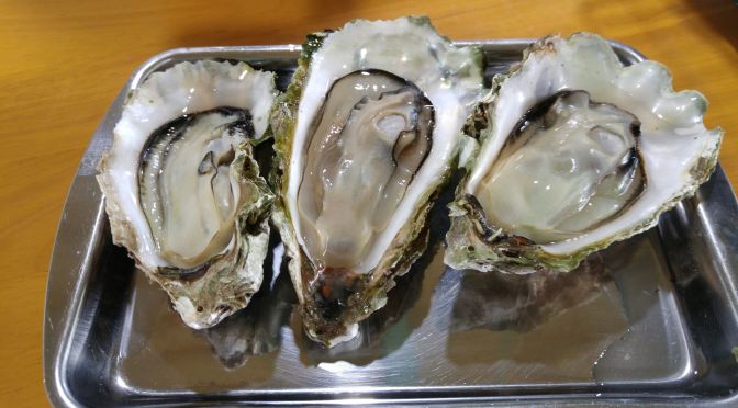 Oysters and Eels at Maisaka Maruma Kofukumaru in Maisaka, Hamamatsu City!