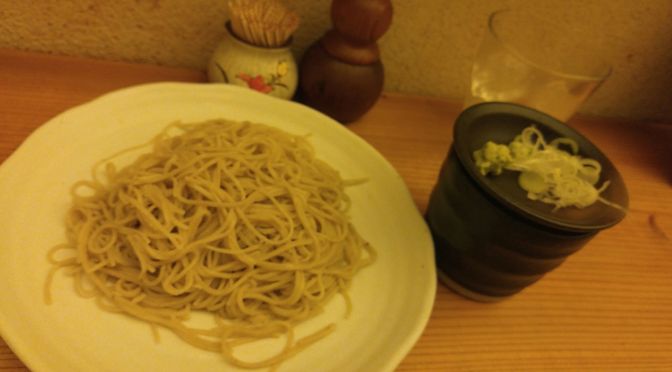 Hand made soba/buckwheat noodles and sake at Te Uchi Soba Shizuoka with Masanao Chiba in Shizuoka City!
