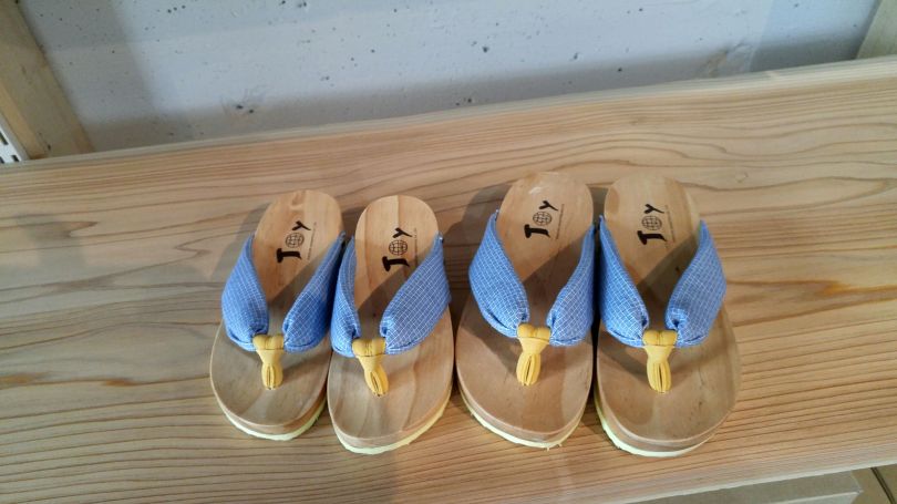 Zoom sur deux paires de Getas