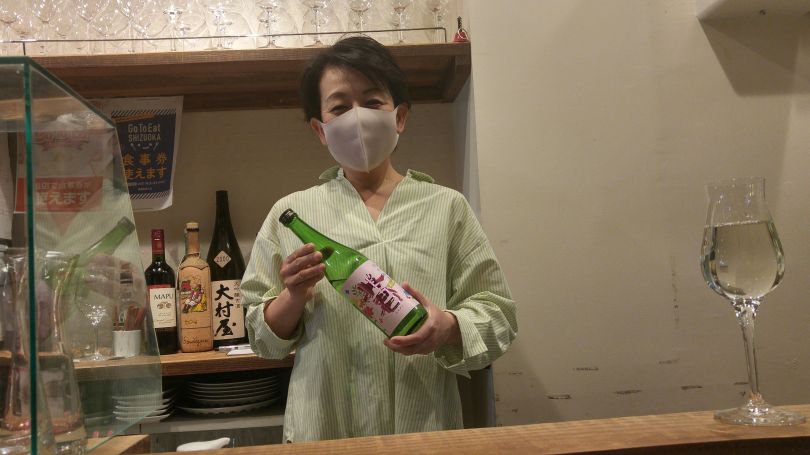 英君酒造（静岡市清水区由比）特別純米”Flower” 1