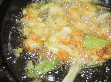 Deuxieme friture kakiagé