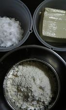 Ingrédients cupcake végan