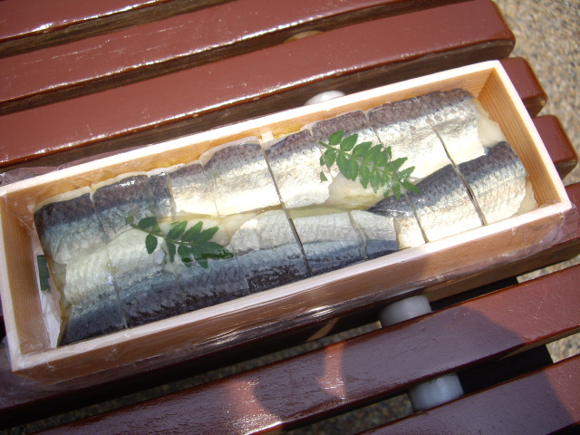 Bento à base de sanma